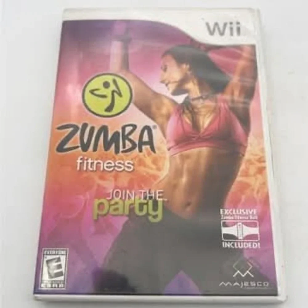 Zumba Fitness Join the Party Nintendo Wii Game with Exclusive Fitness‎ Belt lot